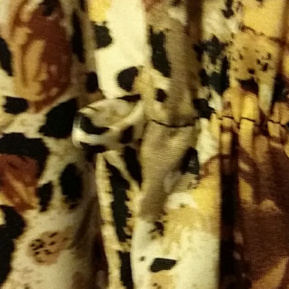 Leopard/floral 2 in 1 tunic - Picture 3 of 4